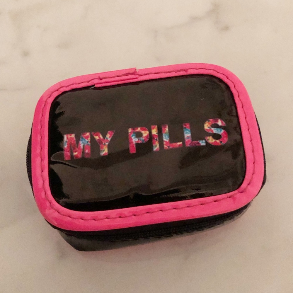 Pill travel case my pills